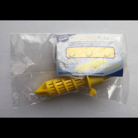 Citrus Mister Lemon Spray Juicer Lime Squeezer Kitchen Cítrico Sunkist Spray - Picture 5 of 8